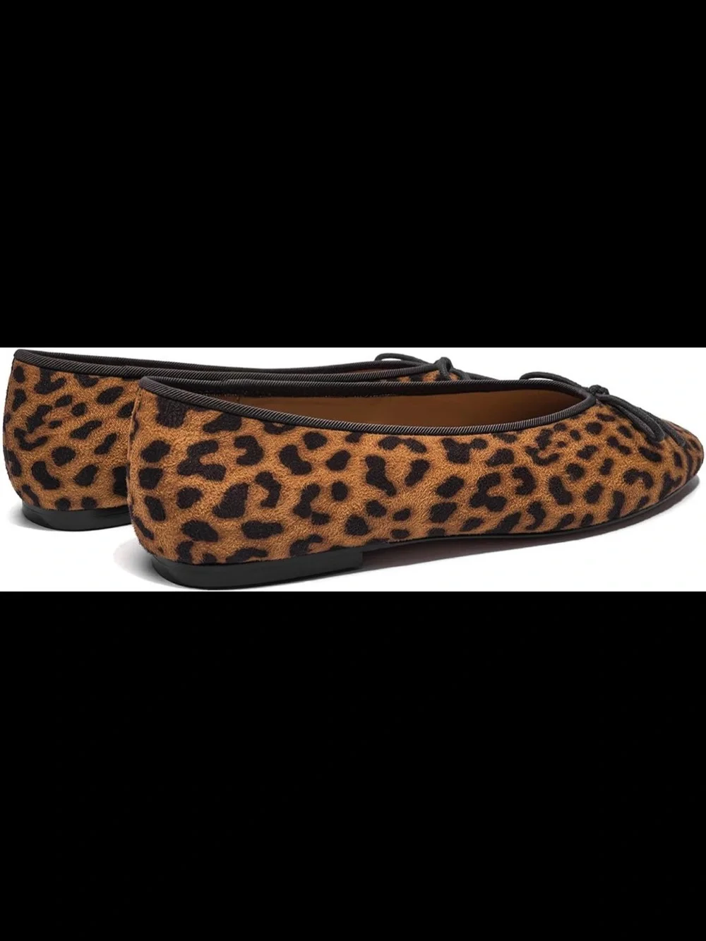 Brand new in box! C. Paravano Leather Ballet Flats in leopard